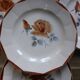 4 dessert plates from Digoin Sarreguemines 200892