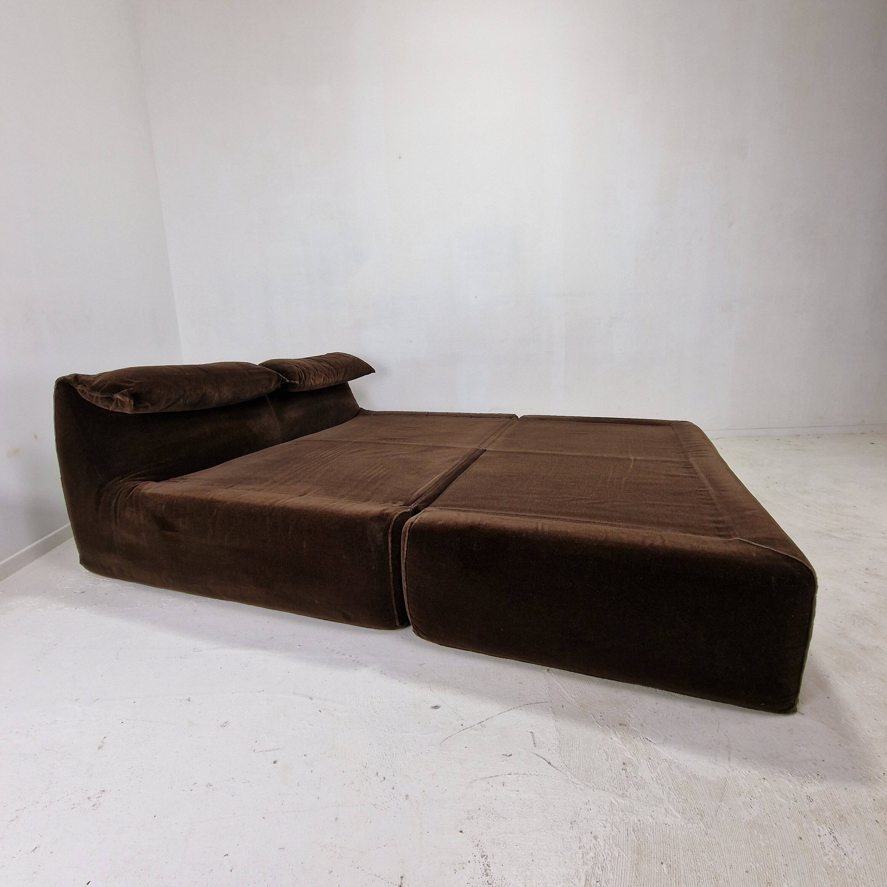 Bamboletto Bed or Daybed by Mario Bellini for B&B Italia, 1970's