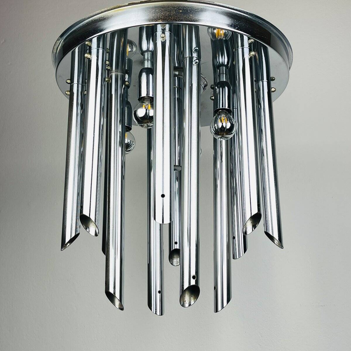 Vintage Italian Murano chandelier by Venini, 1960s