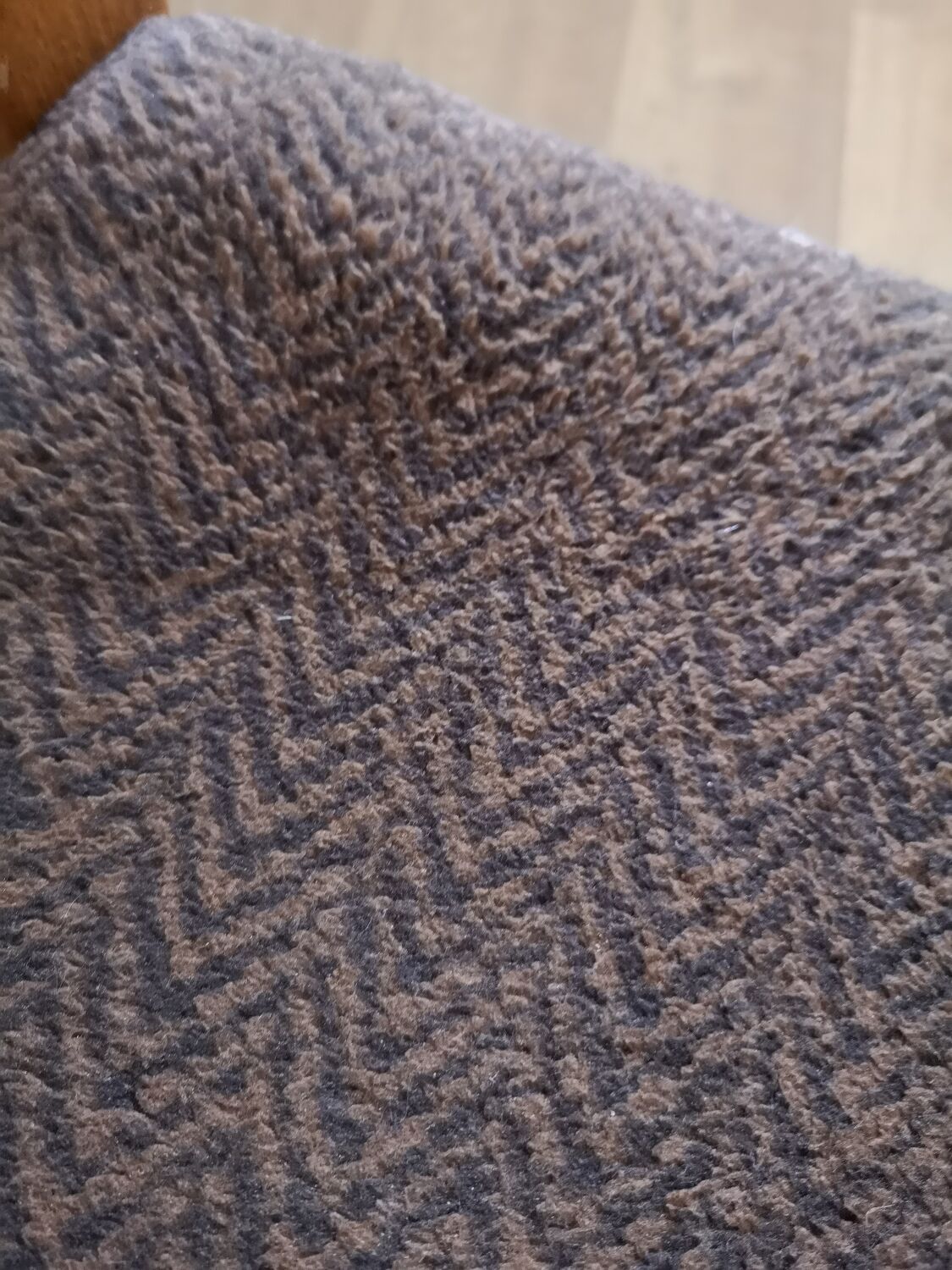 Set of 4 fabric chairs 60s