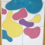 1990s framed ceramics artwork by Jan Snoeck, Netherlands