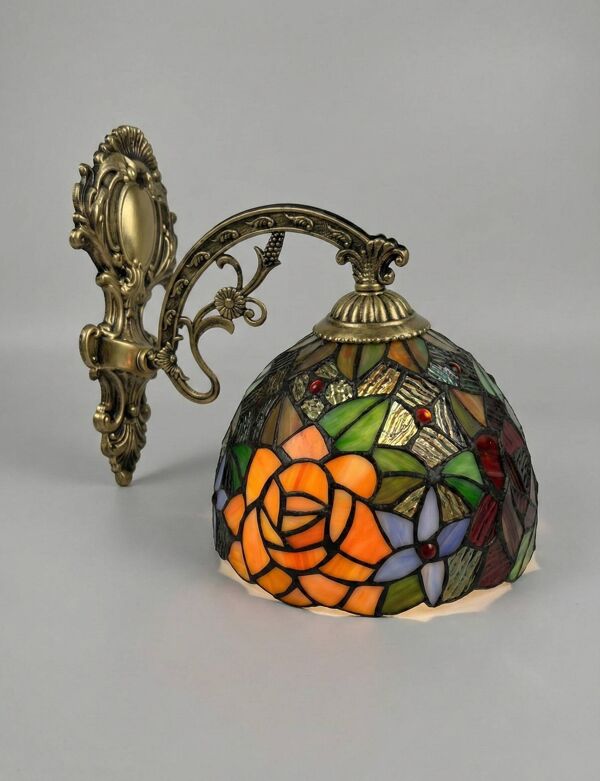 Applique murale style tiffany
