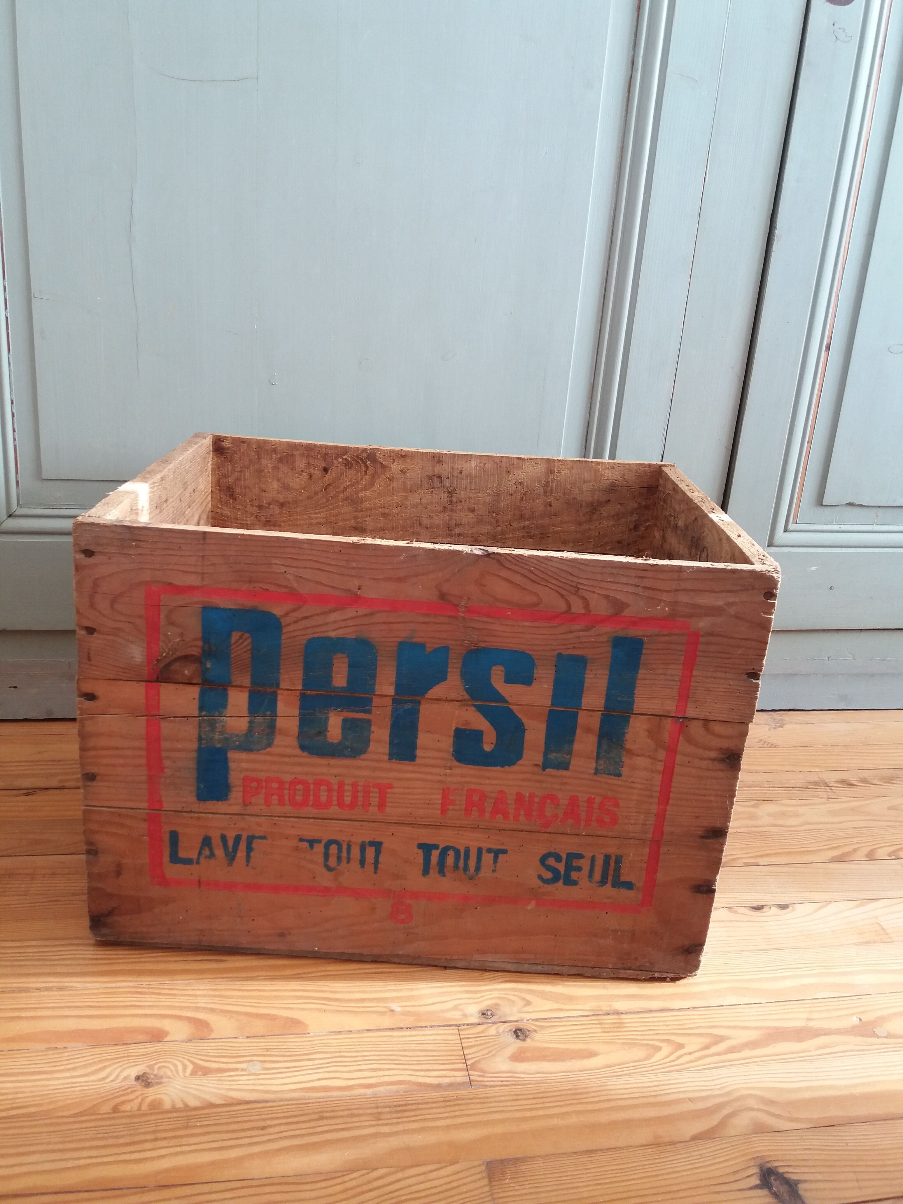 Caisse en bois persil