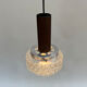 Pendant lamp by Hillebrand Germany 1970s