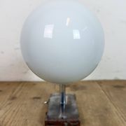 Vintage Art Deco Wall Light with Opal Glass, 1930s