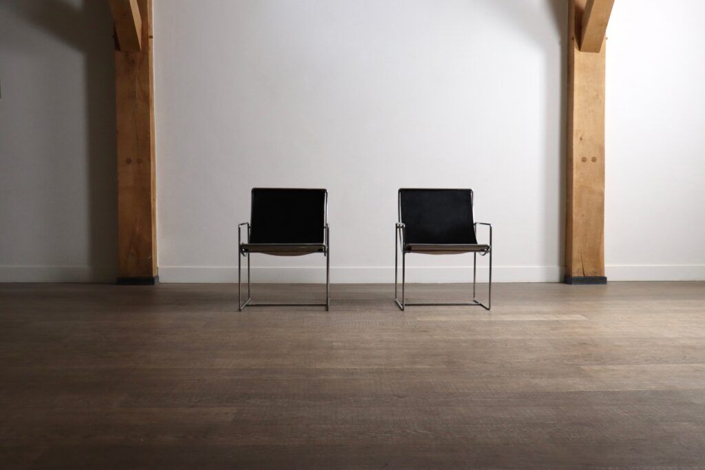 Odile Mir Filo Lounge Chairs Model 203 for Prisunic, France 1971