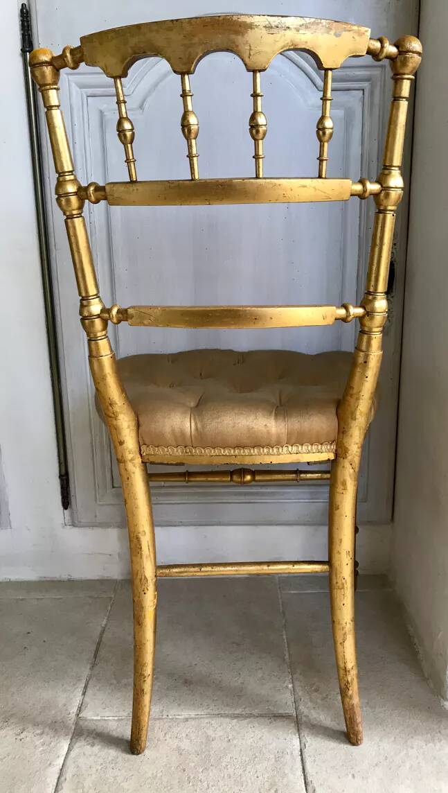 Old pair of theater chairs
