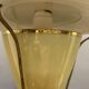 Vintage italian opaline glass lamp, 1950s