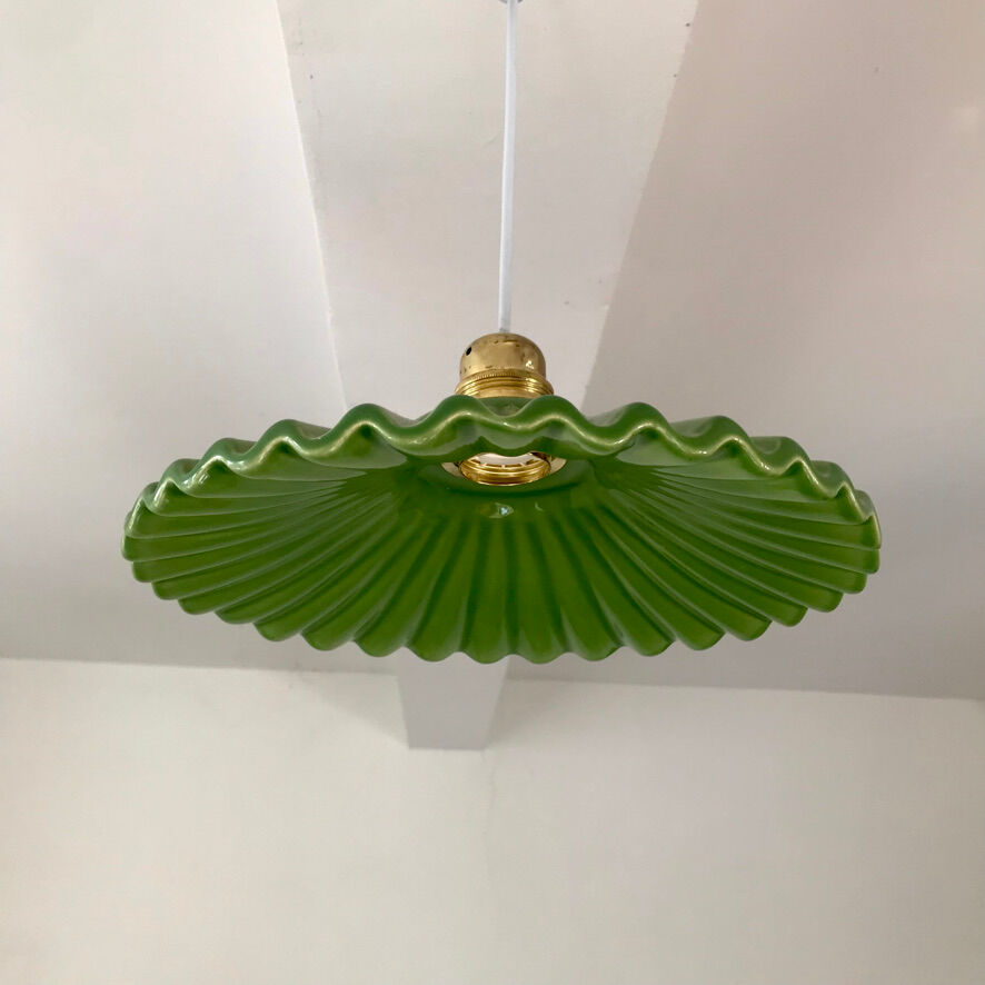 Vintage ceramic pendant lamp