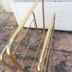 Porte revues vintage en laiton