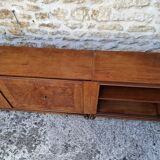 Enfilade vitrée en acajou, 1950