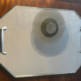 Art Deco mirror plateau - 45/30 cm