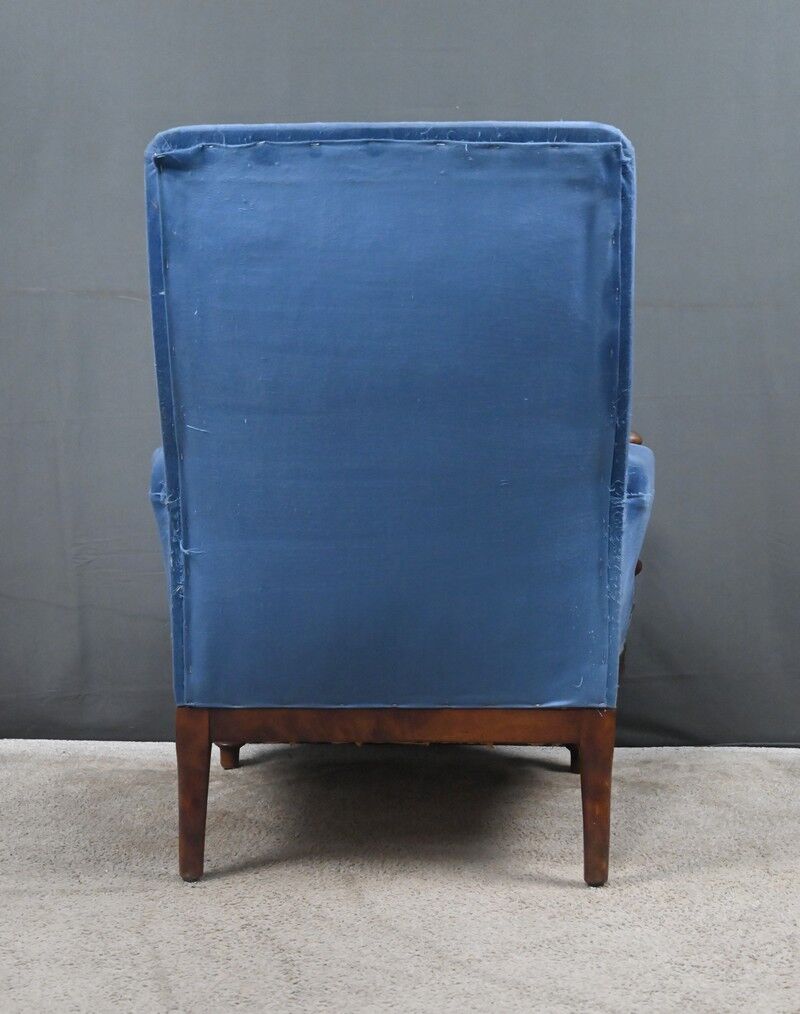 Fauteuil bergère en noyer – début XXe