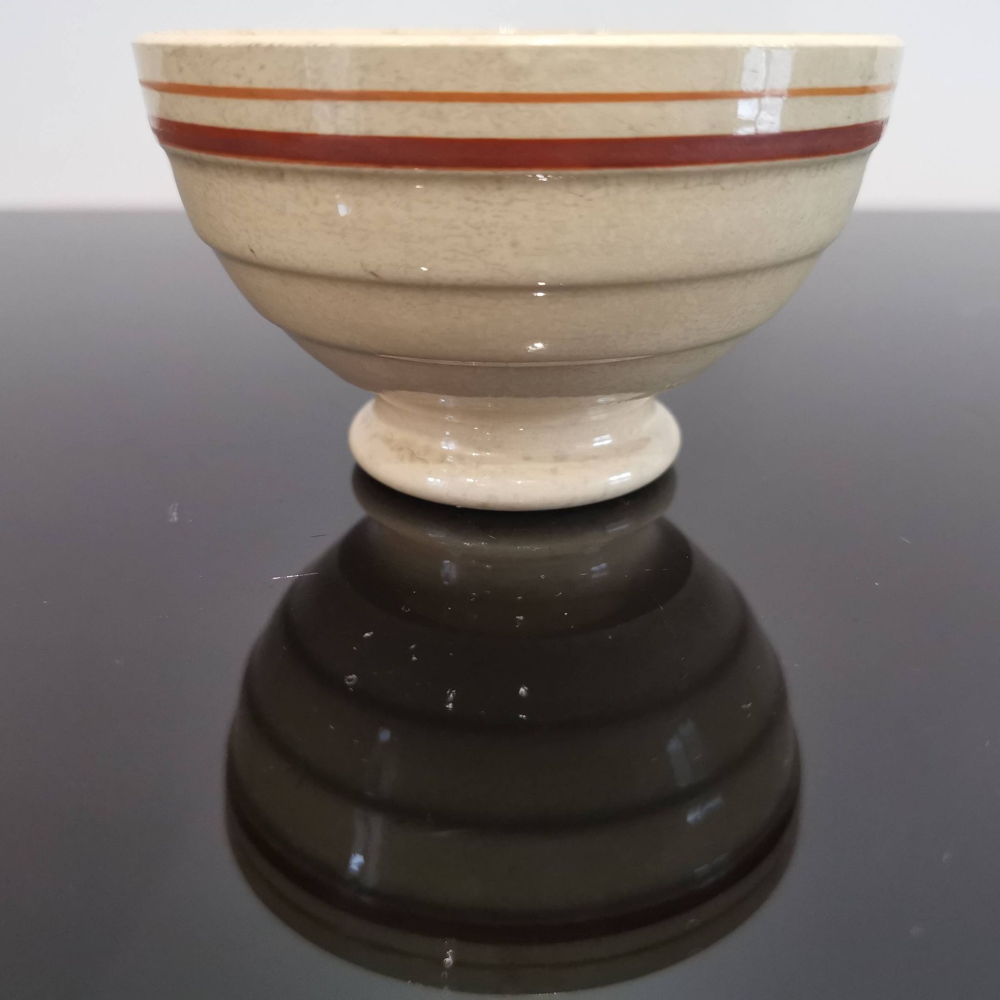 Old small vintage ceramic bowl 50'S
