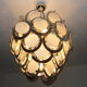Suspended chandelier space age of the years 60