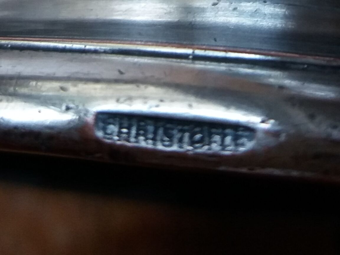 Pair of candlesticks candlesticks christofle