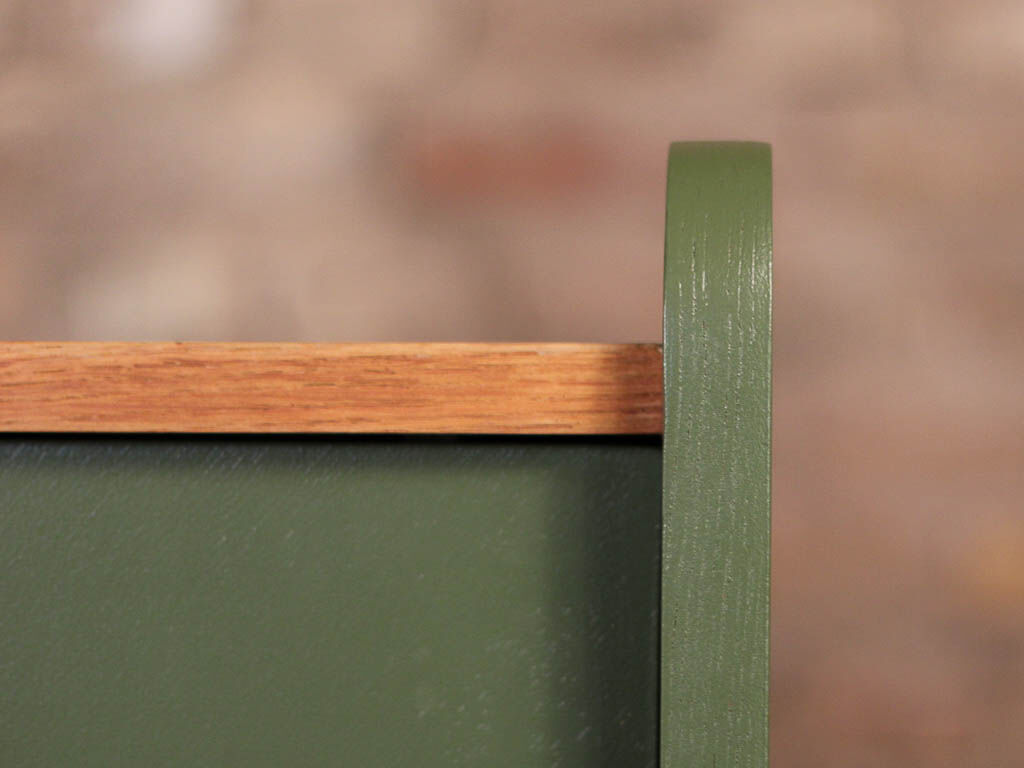 Secretary vintage in oak, circa 1950