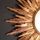 Mirror golden sun 49 cm " hollywood regency "