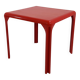 Stadio Red dining table by Vico Magistretti for Artemide, 1970