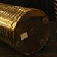 Pair of lamps in gilded brass
