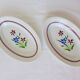 2 vintage Salins Lily model relish dishes 2106214