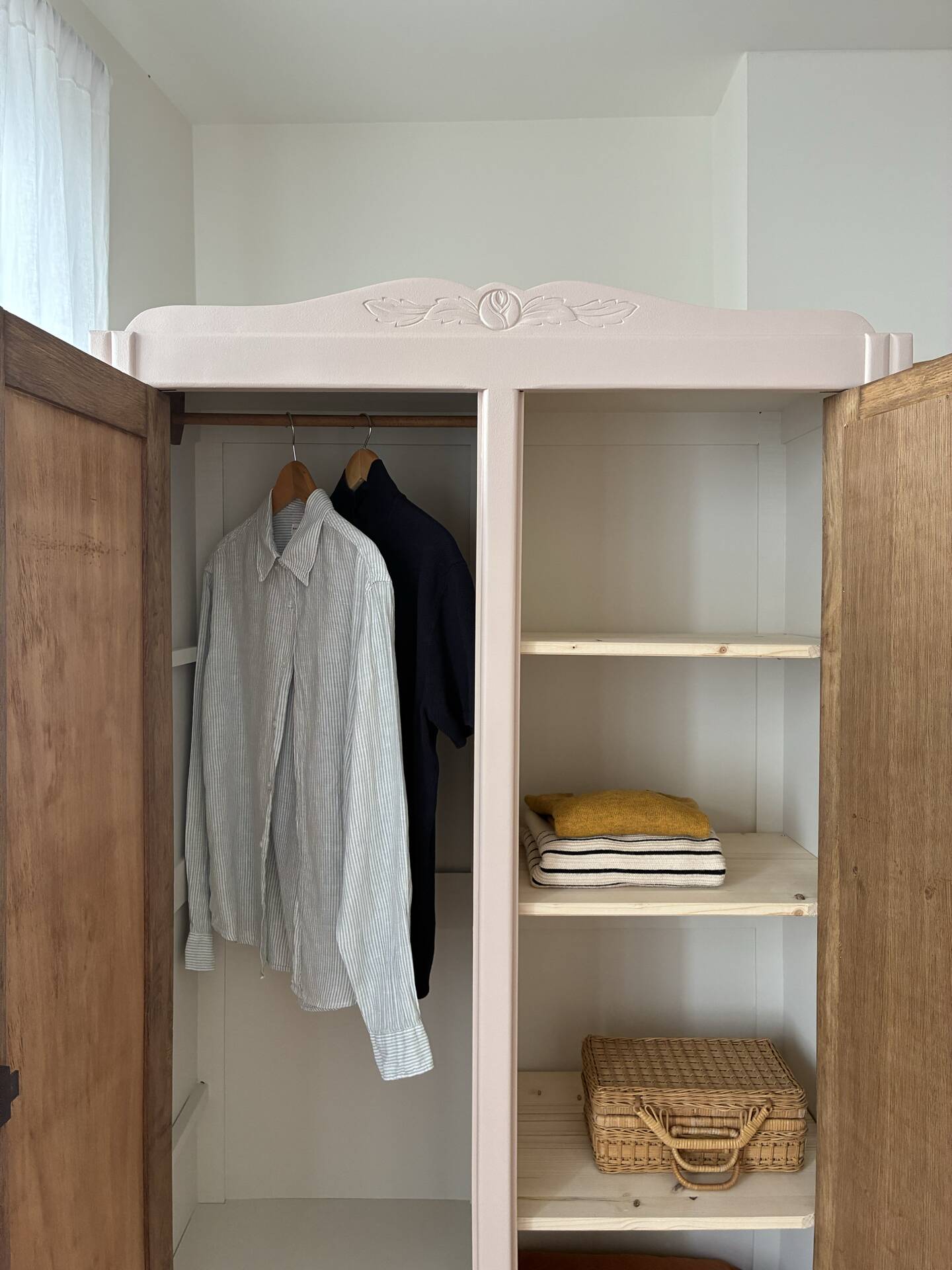 Colourful Art Deco wardrobe
