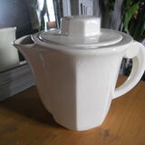 Art deco earthenware teapot