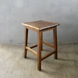 Wooden workshop stool, 50s-60s