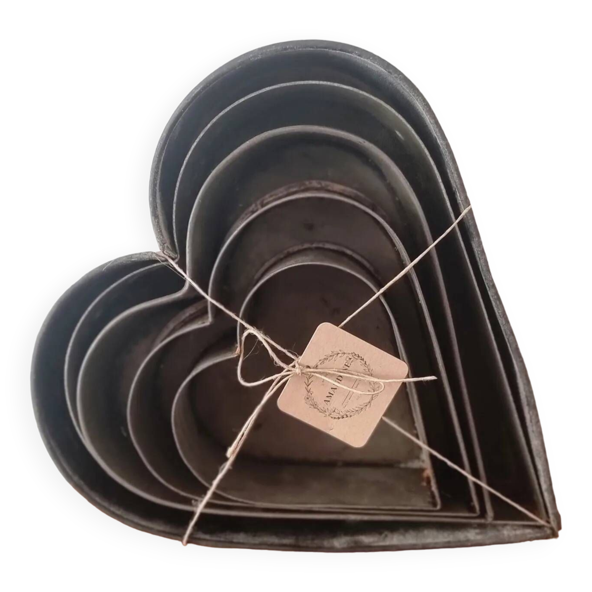 Set of 5 cake molds