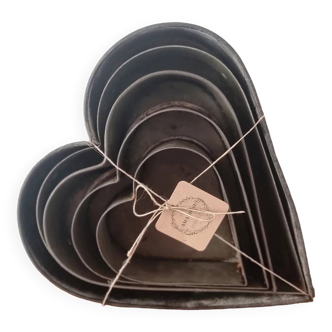 Set of 5 cake molds