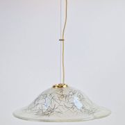 Vintage Murano Glass Pendant Lights from Kaiser-Leuchten, 1960s, Set of 2