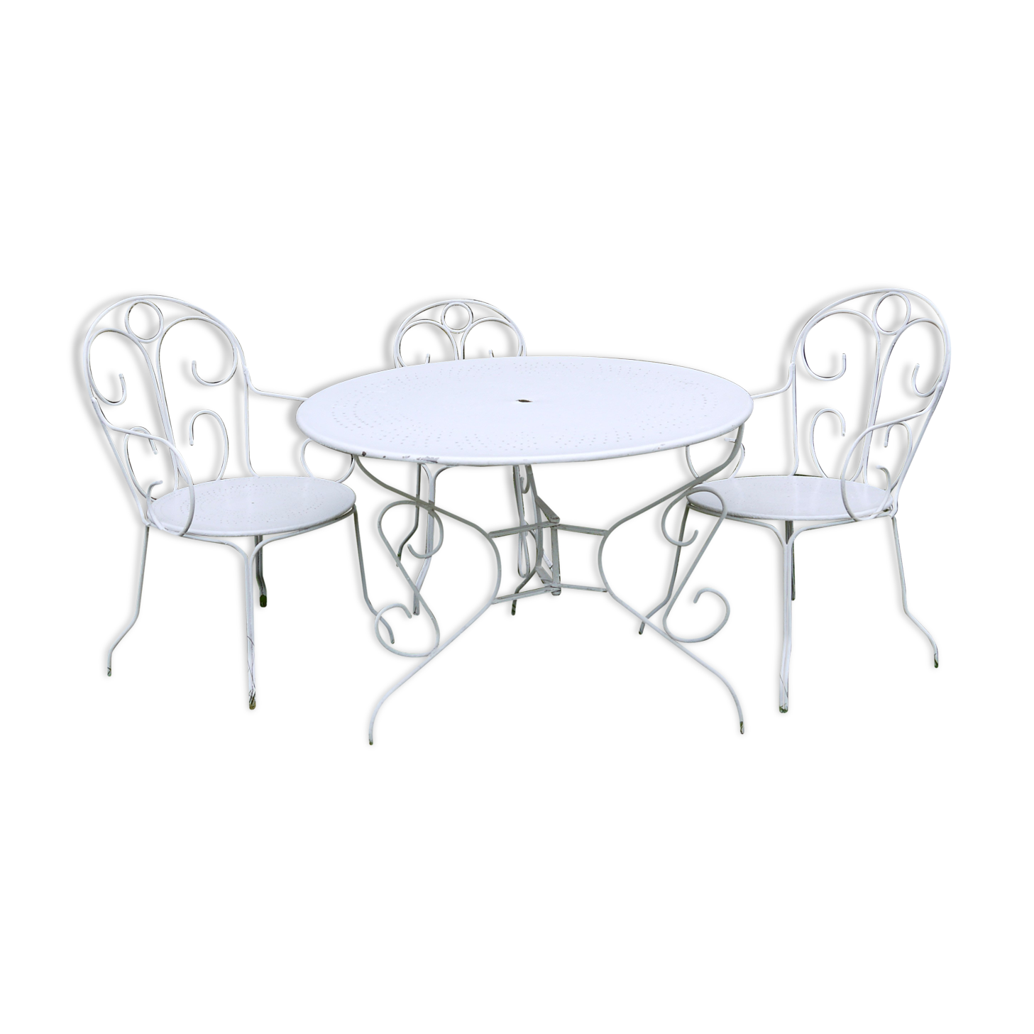 Wrought iron garden room