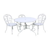 Wrought iron garden room