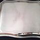 Stainless steel serving tray 38 x 45.5 cm