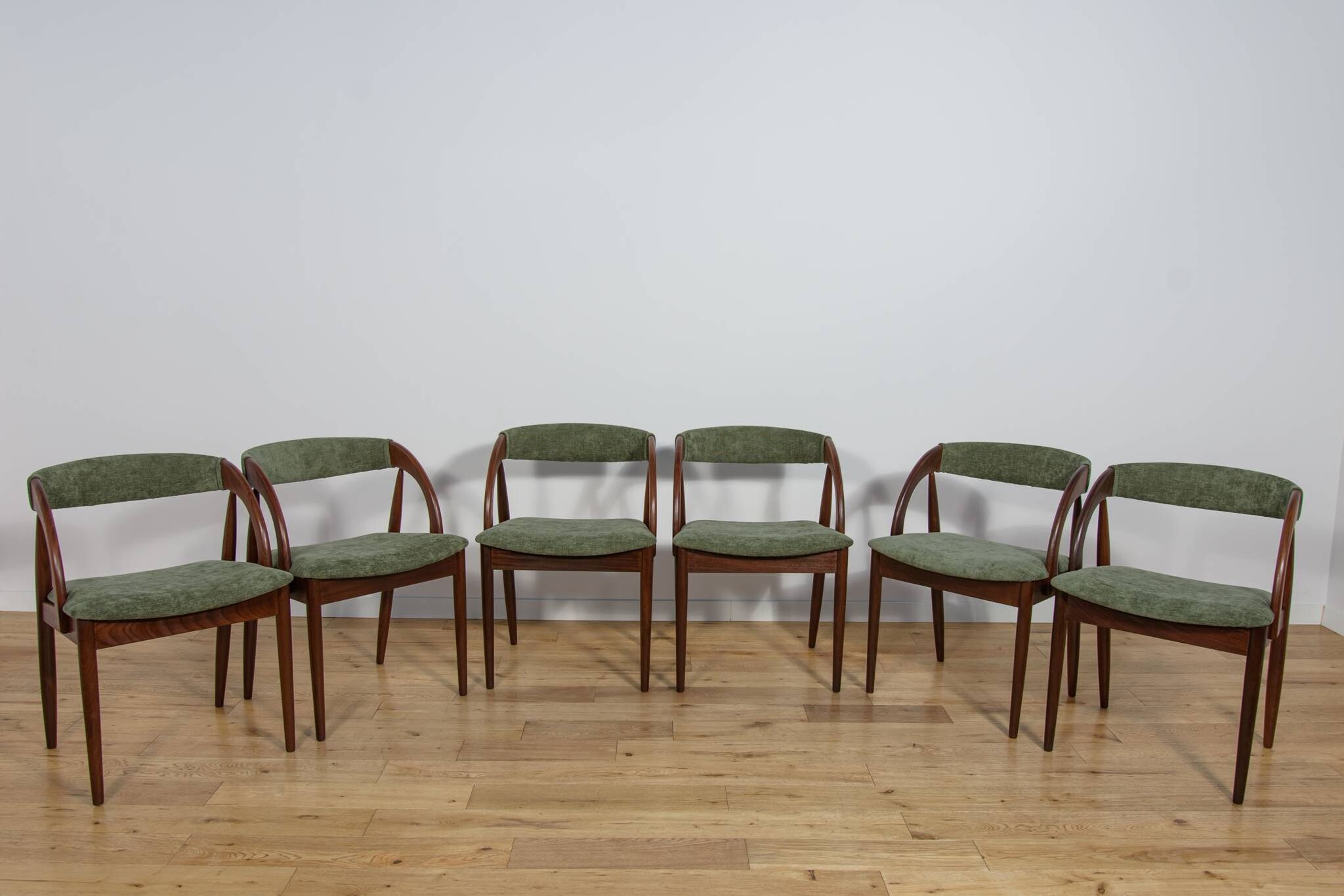 Mid-century Danish dining chairs from Orte Mobelfabrik, Denmark, 1960s, set of 6