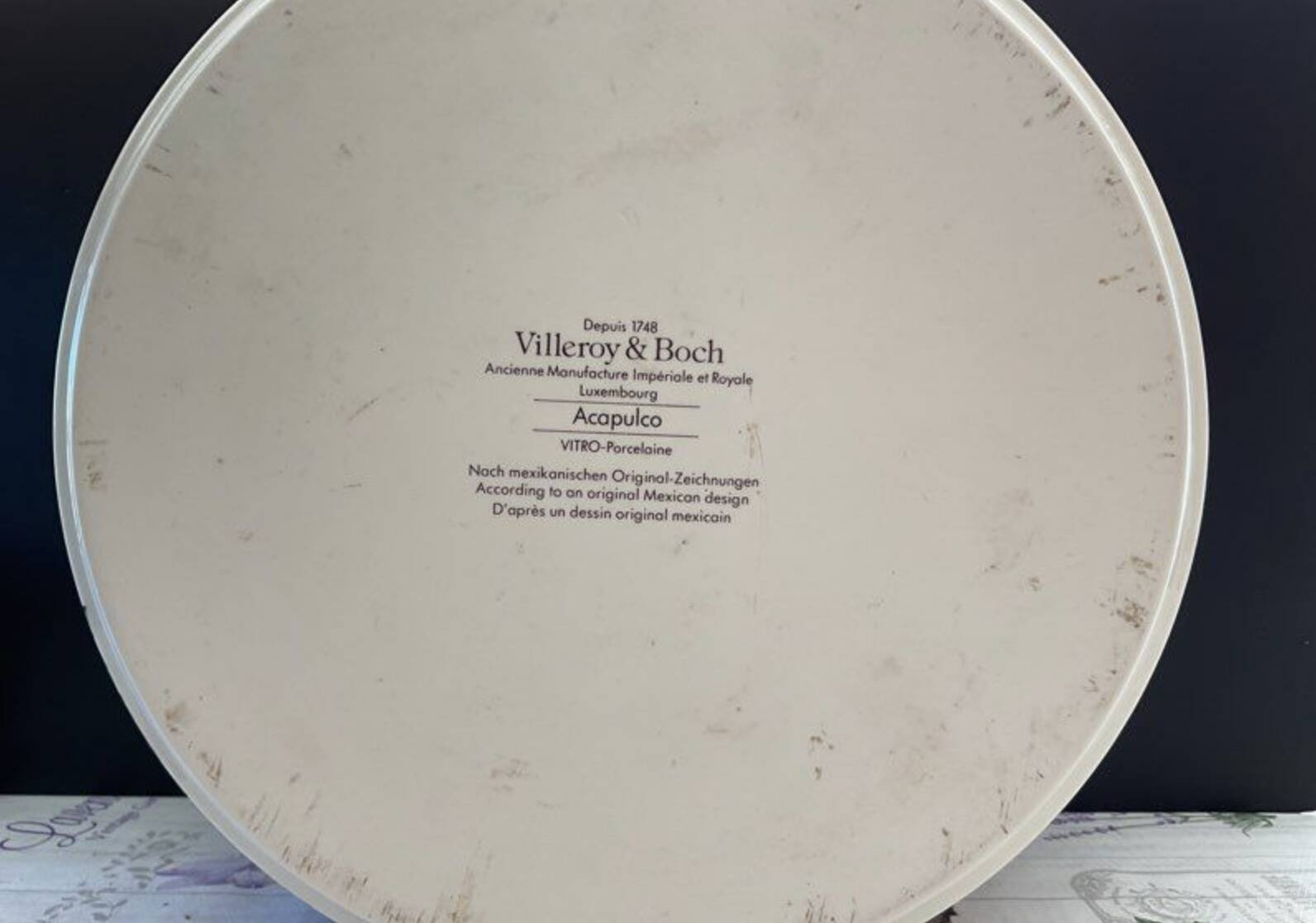 Acapulco soup tureen Villeroy and Boch