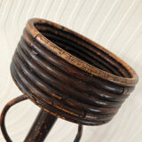 Plant holder in wicker vintage