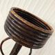 Plant holder in wicker vintage