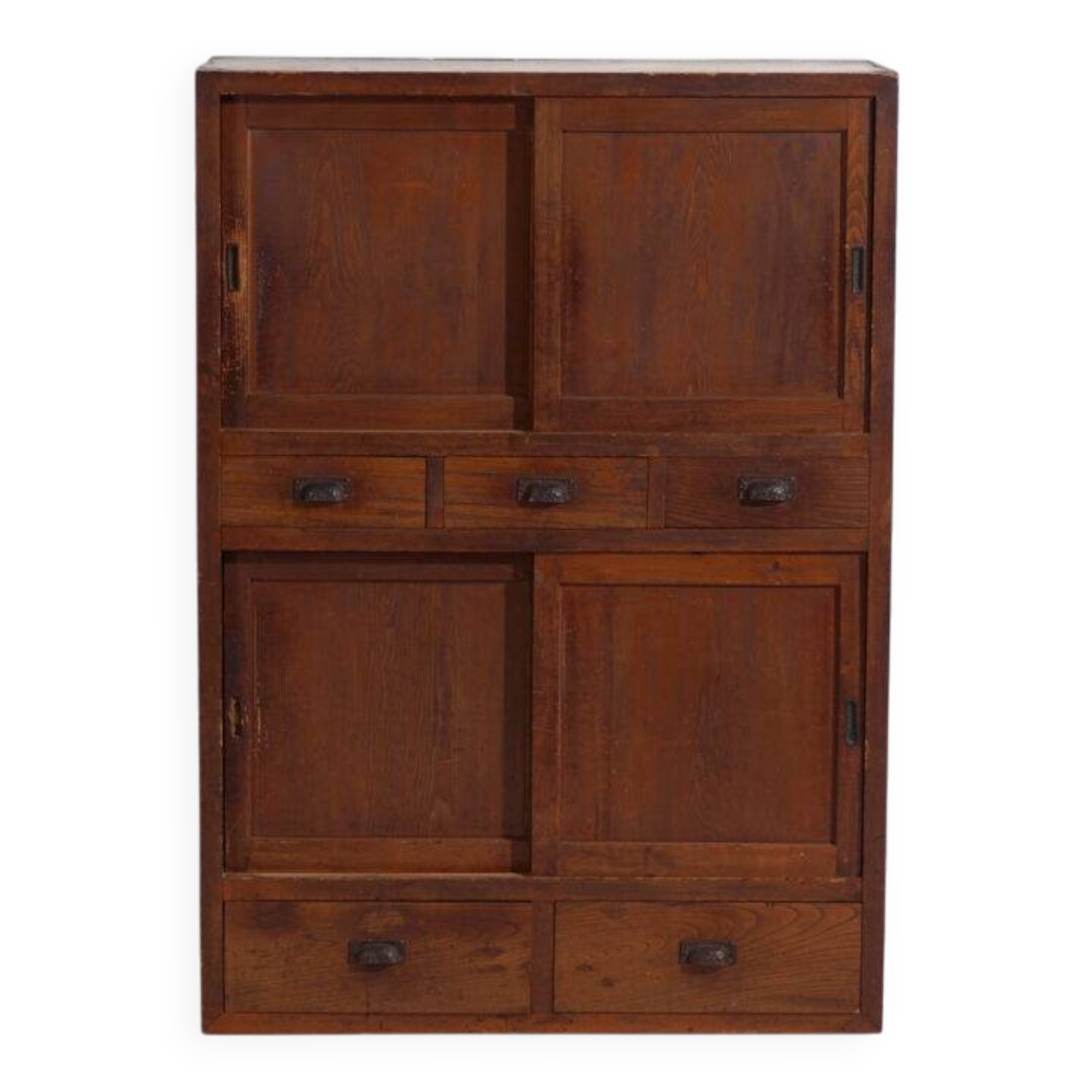 Antique Japanese sliding door wardrobe – Meiji period (c.1900-1920) #67