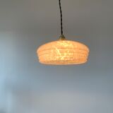 Pink Clichy glass pendant lamp