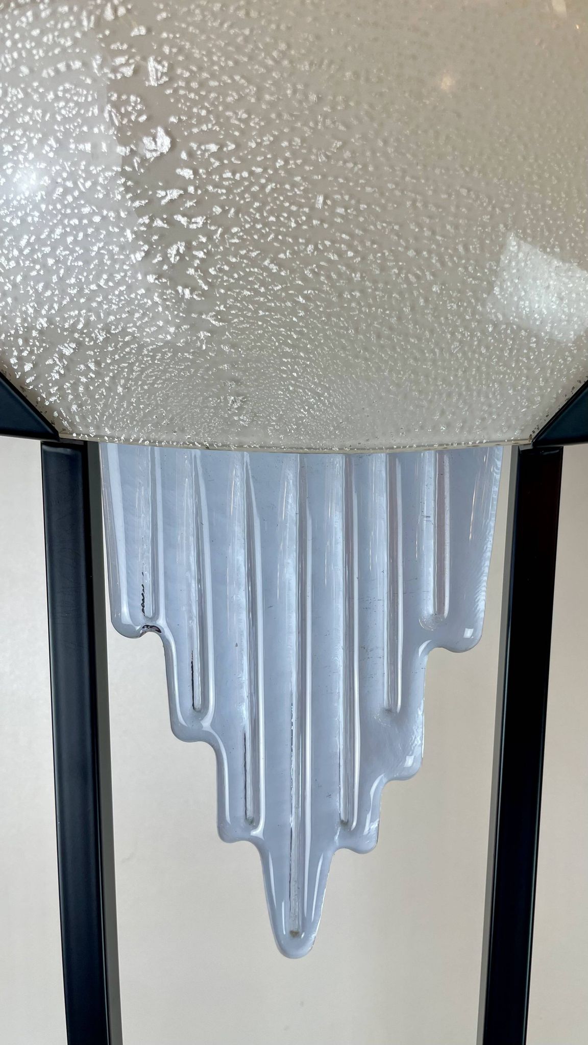 Murano Post-Modern Floor Lamp att. To Mazzega, Italy, 1980s
