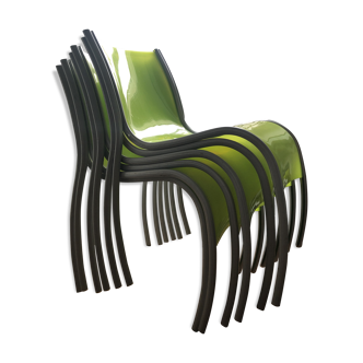 6 chairs FPE by Ron Arad for Kartell