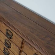 Antique French oak filing / apothecary cabinet by Chouanard, ca 1910