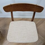 6 Scandinavian teak chairs