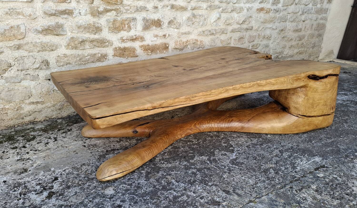 Brutalist coffee table 156x101