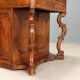 Coiffeuse ancienne Louis-Philippe en noyer et merisier, XIXe siècle
