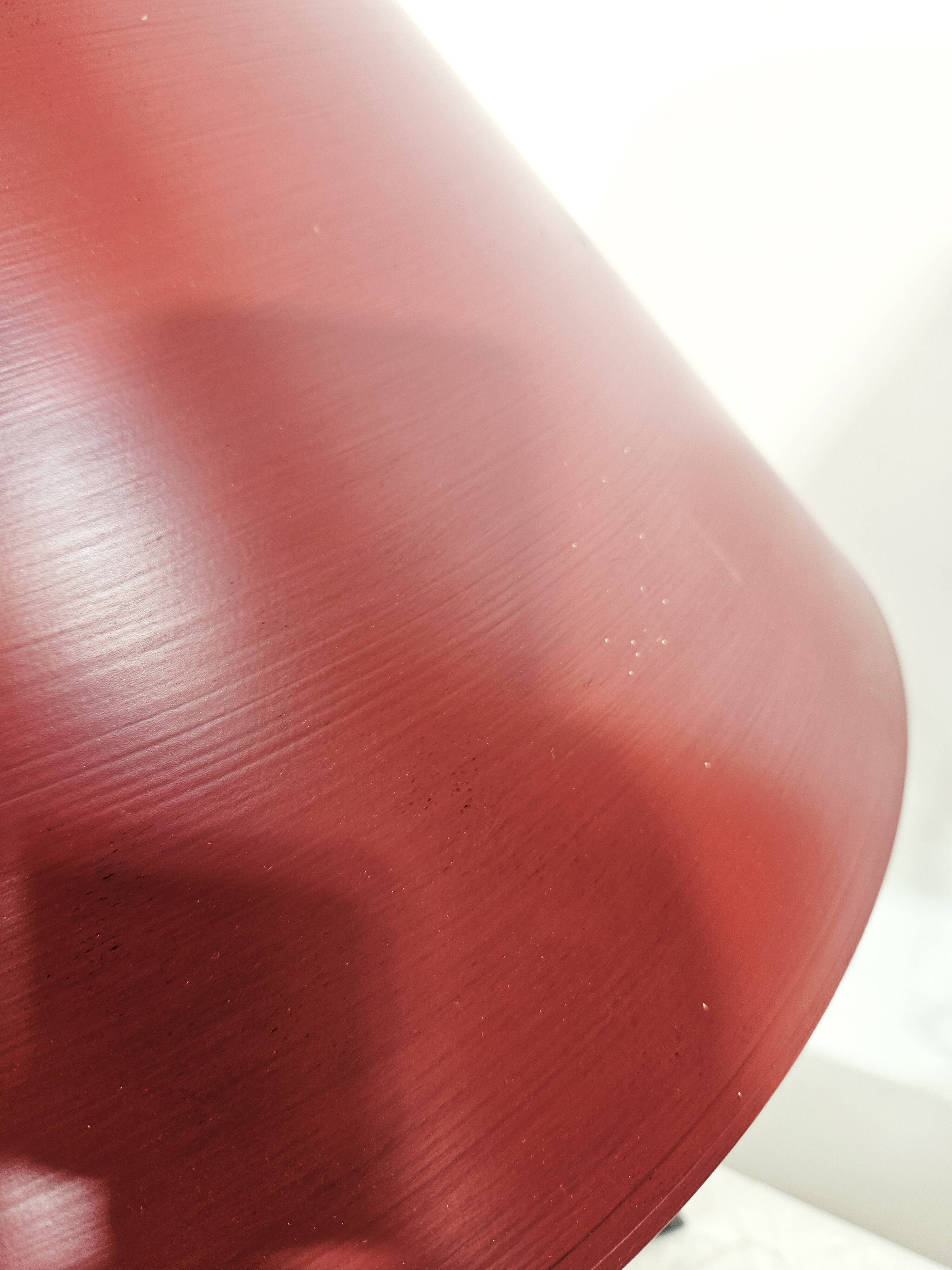Paire Unique de Lampes de Table/Art Déco/Vintage – Bourgogne et Or/Années 1980
