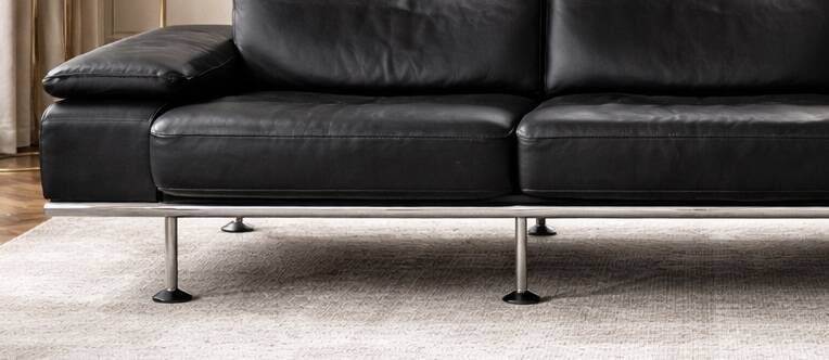 3-seater leather sofa