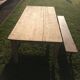 Old large farm table 1920
