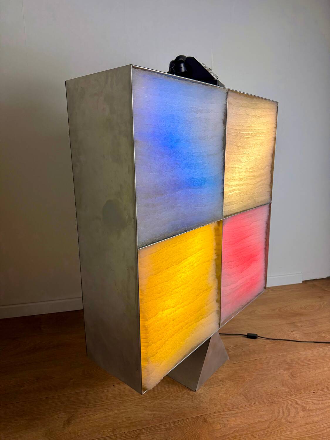 Lampadaire signé Jean-Claude Capmarty – France, années 2000